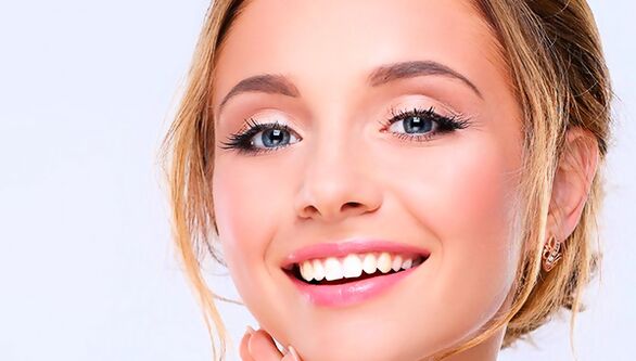 Krásná pleť obličeje